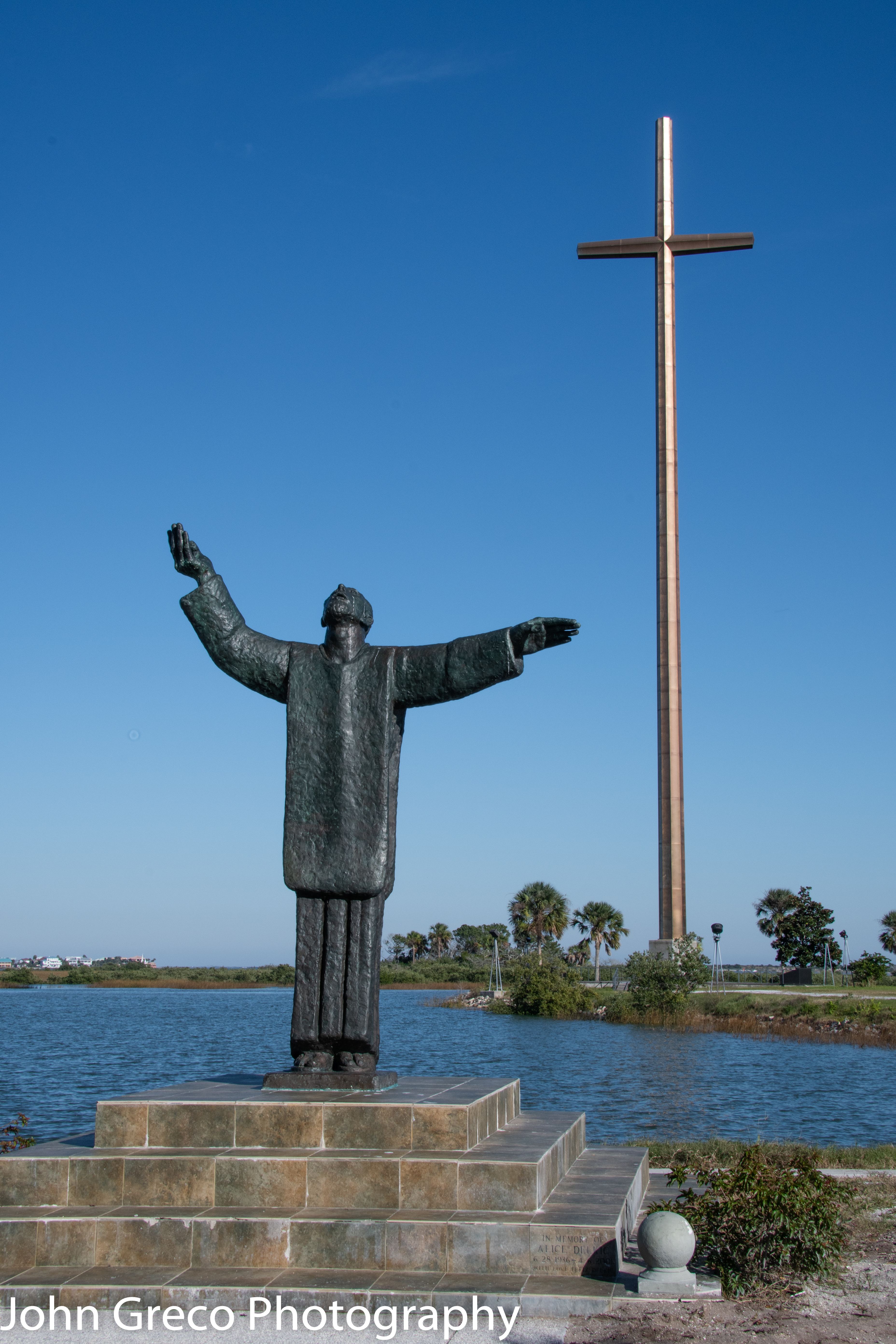 Great Cross and Statue of Father Francisco Lopez-4089